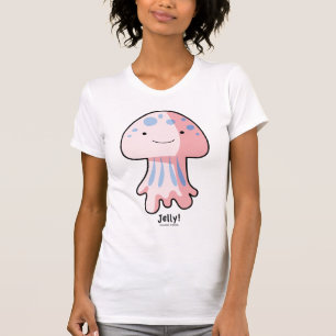 Jelly Fish Ladies AA Cap Sleeve Raglan T-Shirt