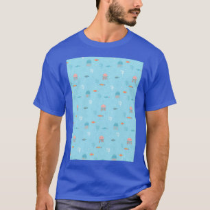 Jelly fish pattern T-Shirt