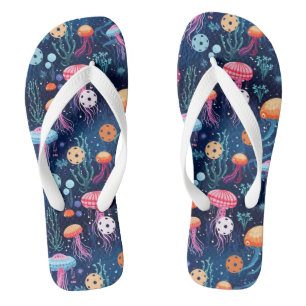 Jelly fish pickleball jandals