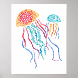 Jelly Fish Print