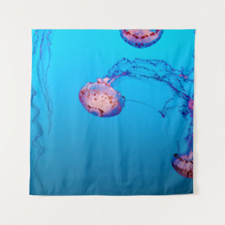 JELLY FISHES UNDERWATER TAPESTRY