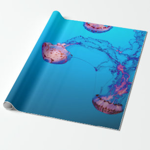 JELLY FISHES UNDERWATER WRAPPING PAPER