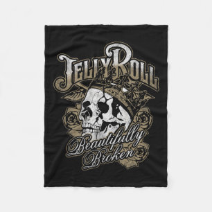 Jelly Roll - Beautifully Broken Fleece Blanket