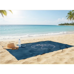 Jellyfish Art with “The Sea Holds Quiet Stories” Beach Towel