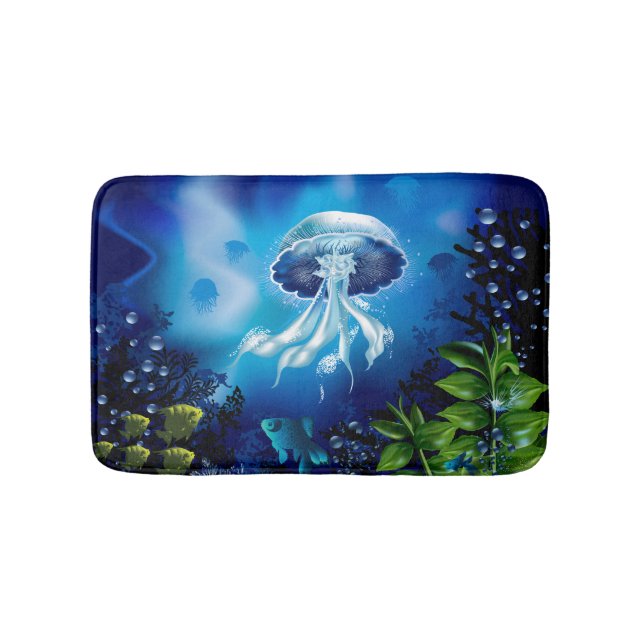 Jellyfish Bath Mat (Front)