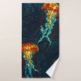 jellyfish bath towel