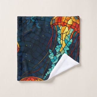 jellyfish bath towel set