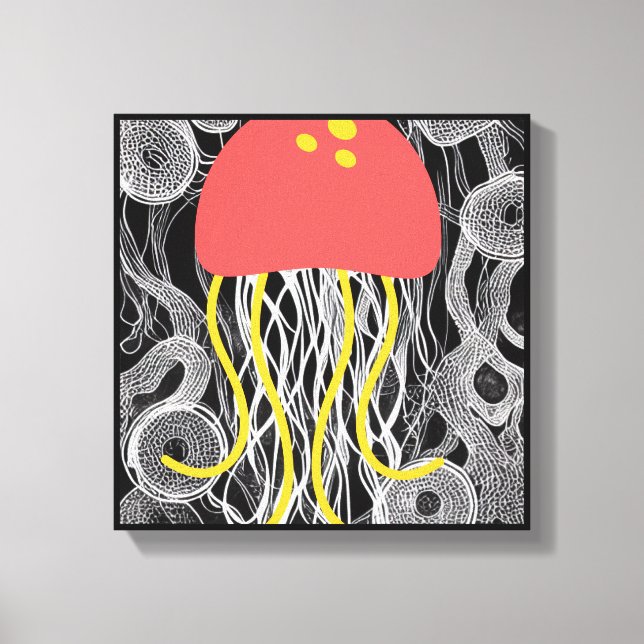 Jellyfish Canvas Print (Front)