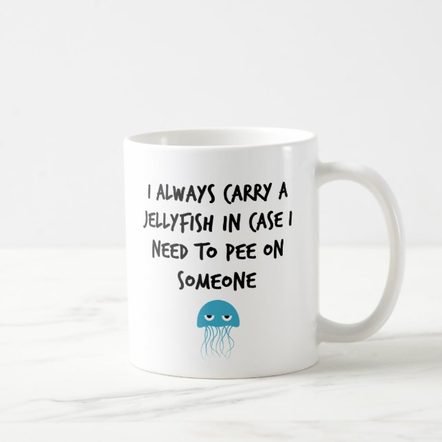 Jellyfish Coffee Mug (Right)