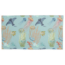 Jellyfish Coral And Tropical Fish