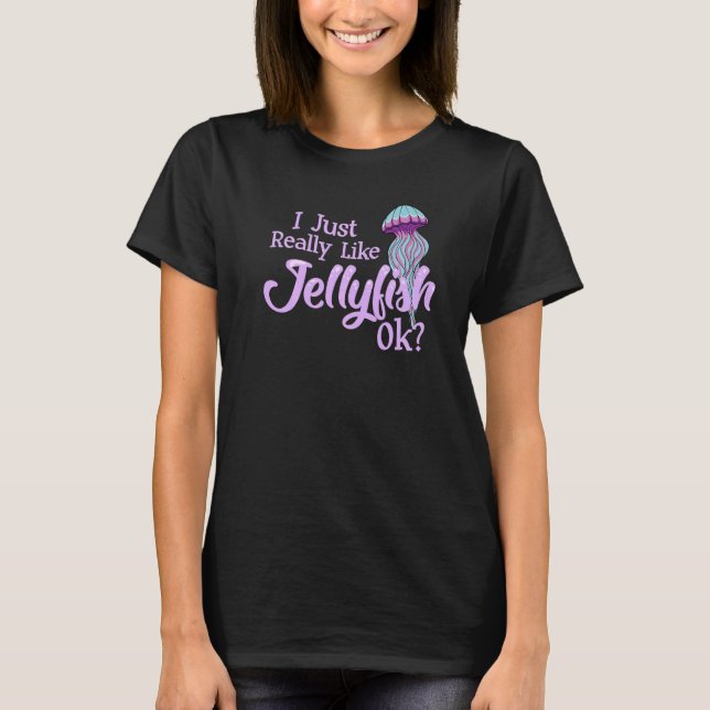 Jellyfish Costume Cnidarian Jelly Fish T-Shirt (Front)