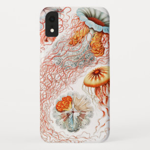 Jellyfish, Discomedusae  by Ernst Haeckel Case-Mate iPhone Case