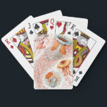 Jellyfish, Discomedusae by Ernst Haeckel Playing Cards<br><div class="desc">Jellyfish,  Discomedusae Scheibenquallen by Ernst Haeckel Playing Card</div>