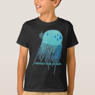 Jellyfish Environmental Protection, Climate Protec T-Shirt