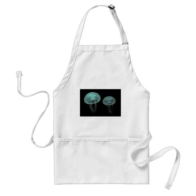 jellyfish fish custom personalise Anniversaries Standard Apron (Front)