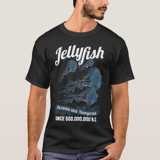 Jellyfish Fish Women Medusa Sting Species T-Shirt (Front)