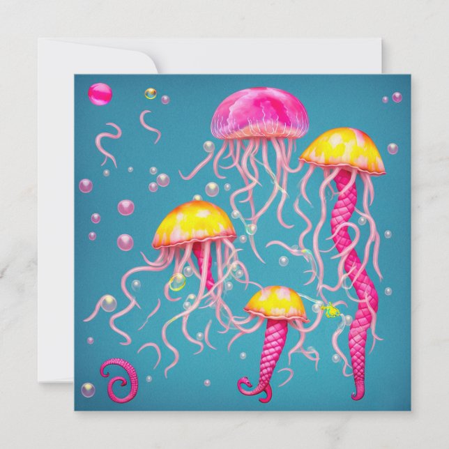 Jellyfish - Flat Card (Front)