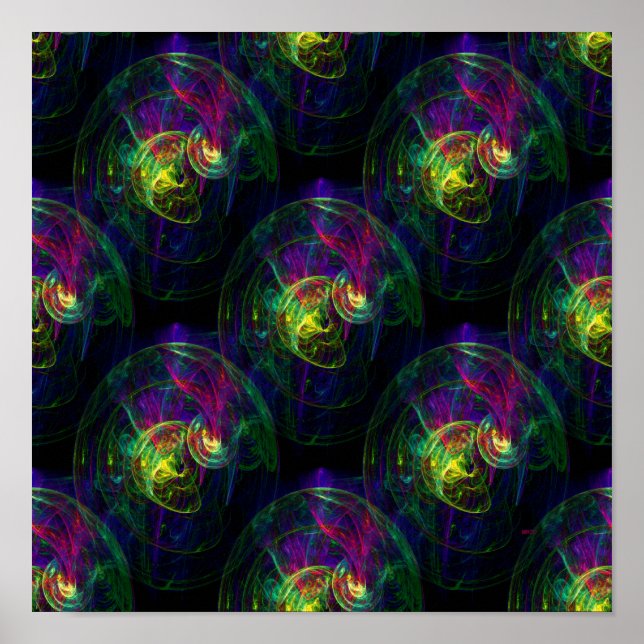 Jellyfish floating... poster (Front)