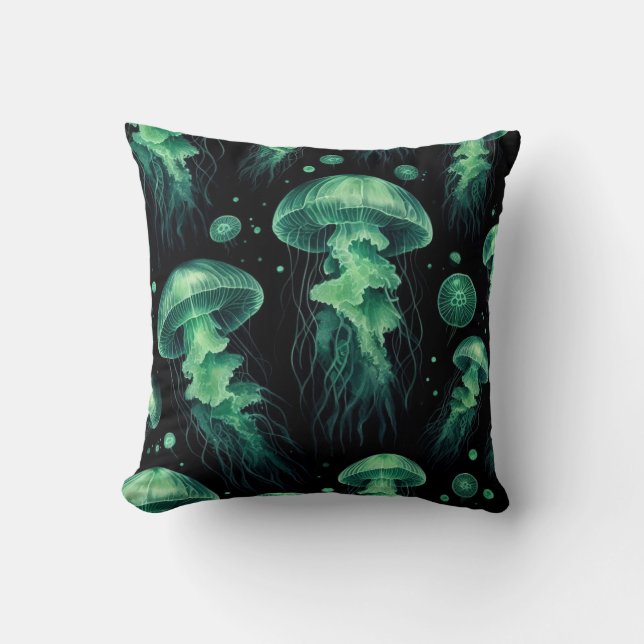Jellyfish Glow Cushion (Front)