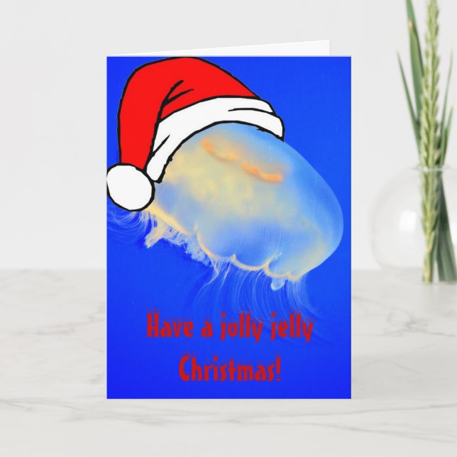 Jellyfish Greeting Card (Front)