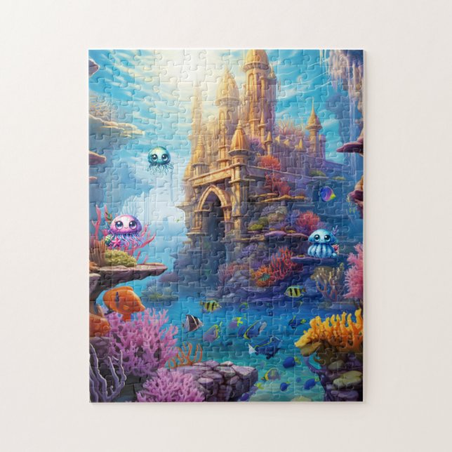 Jellyfish  jigsaw puzzle (Vertical)