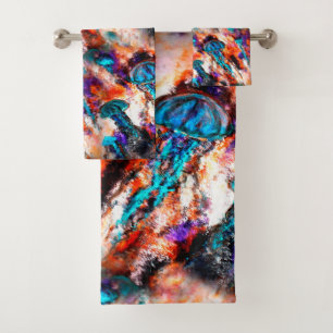 Jellyfish Jump Bath Towel Set