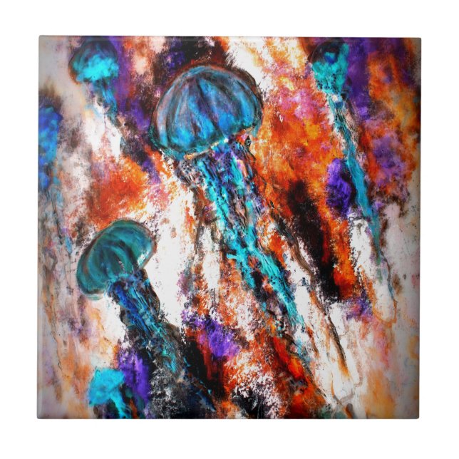 Jellyfish Jump Electric Tile (Front)