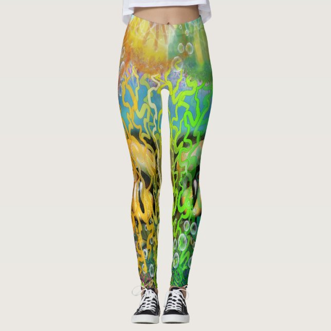 Jellyfish Leggings (Front)