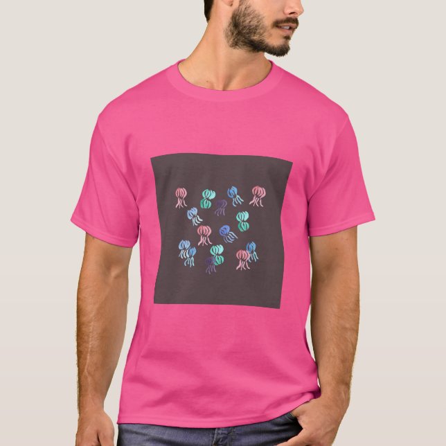 Jellyfish Men's Basic T-Shirt (Front)