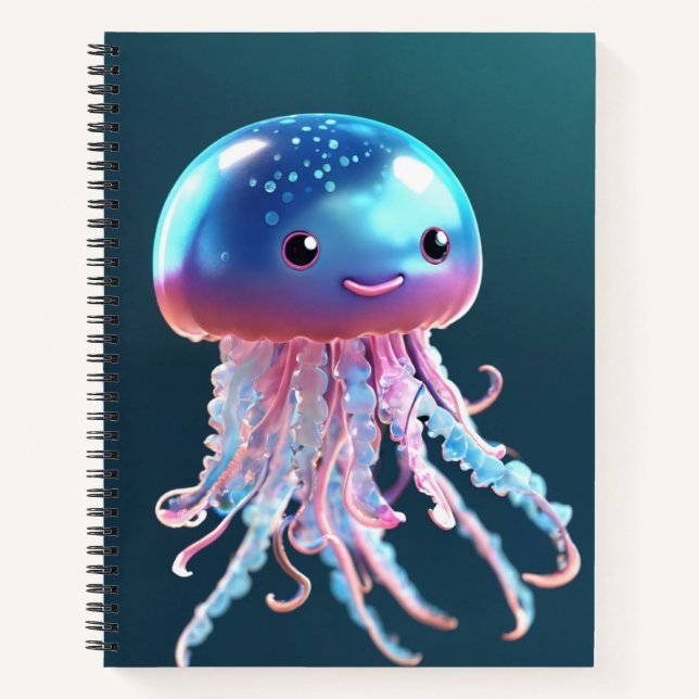 Jellyfish  notebook (Front)