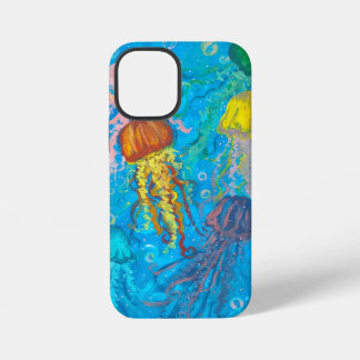 jellyfish, ocean, sea iPhone 12 mini case