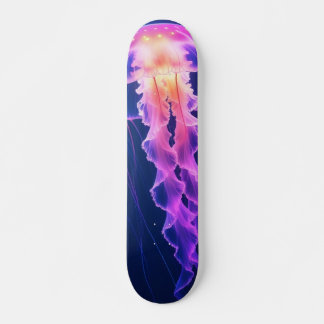Jellyfish Ocean Underwater Life Skateboard