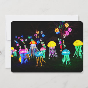 Jellyfish of Lights Invitation