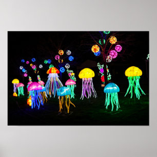 Jellyfish of Lights  Poster