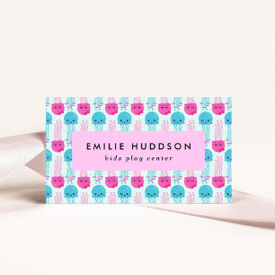 Jellyfish Pattern, Play Centre, Activity Centre Business Card