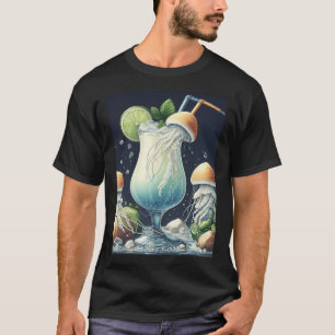 Jellyfish Pina Colada, Realism T-Shirt