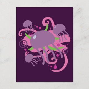 Jellyfish Postcard