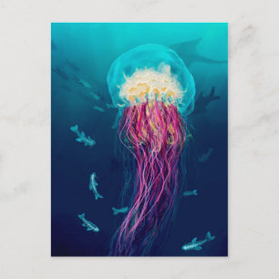Jellyfish Postcard