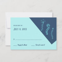 Jellyfish RSVP Cards