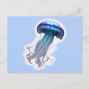 Jellyfish Sparkle Postcard