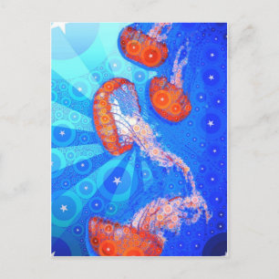 Jellyfish Surprise Postcard