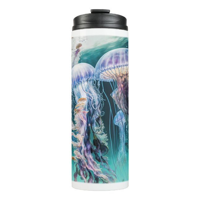 Jellyfish Thermal Tumbler  (Front)