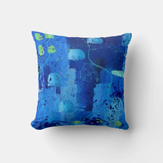 Jellyfish Throw Pillow