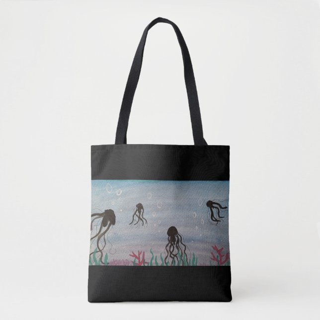 Jellyfish Tote Bag (Front)