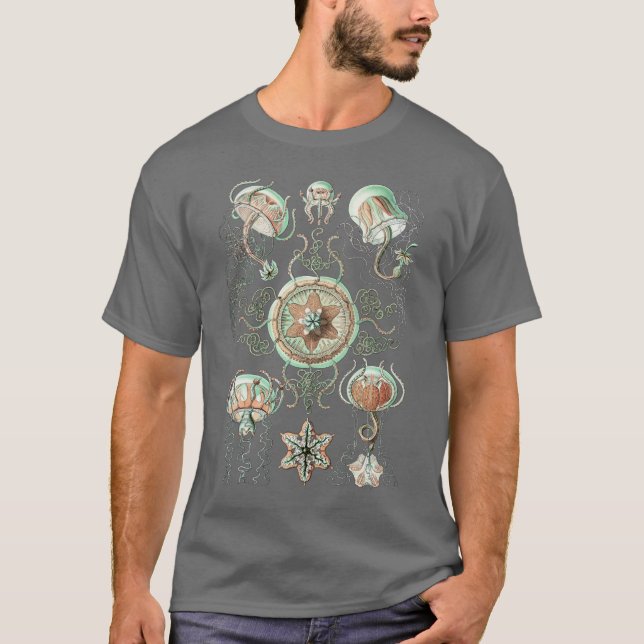 Jellyfish - Trachymedusae T-Shirt (Front)