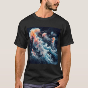 Jellyfish Watercolor T-Shirt