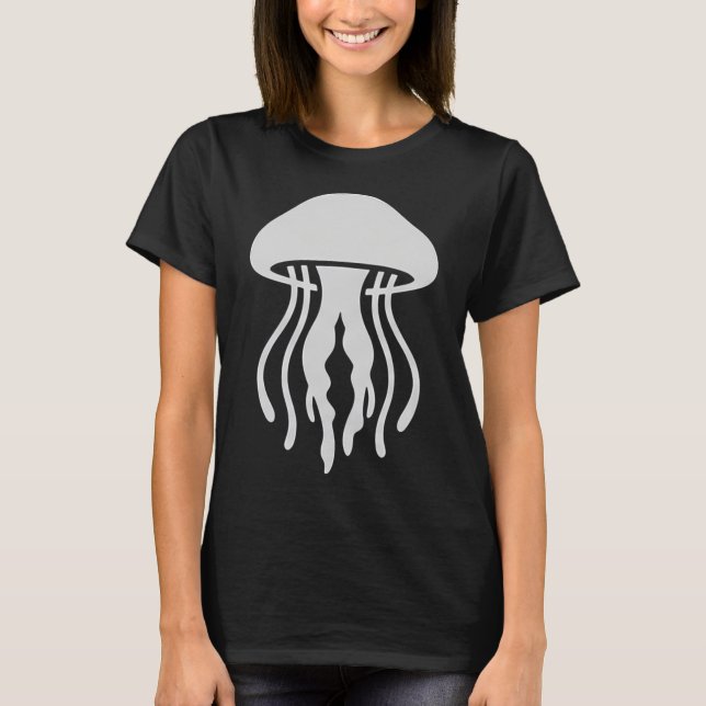 Jellyfish - white T-Shirt (Front)