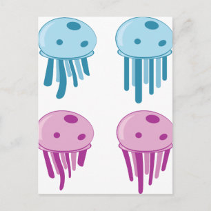 Jellyfishes Postcard