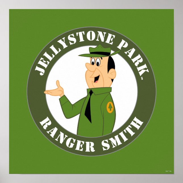 Jellystone's Ranger Smith Portrait Poster (Front)