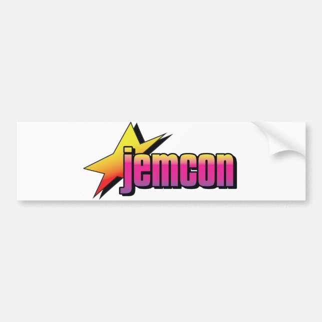 JemCon Bumper Sticker (Front)